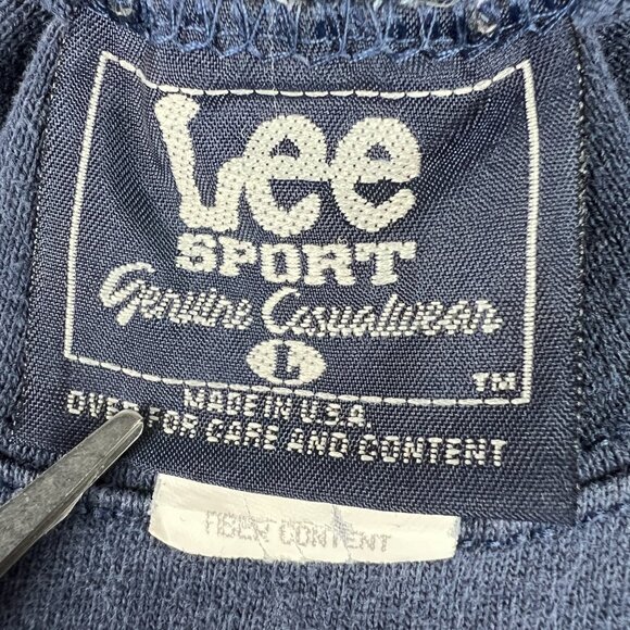 VTG NFL St Louis Rams Football Shirt Adult Large Blue Faded Long Sleeve Tee - Picture 8 of 14